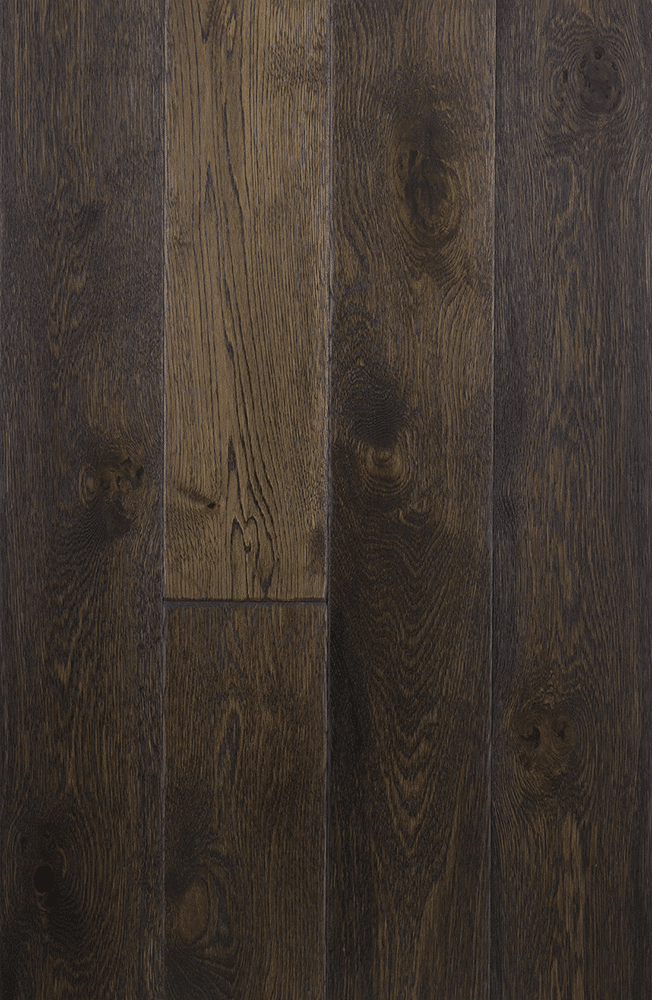 Nitro Ebony Stain Clear Hard Wax Oil Engineered Antique Grade Oak Planks Flooring UK Manufactured European Oak