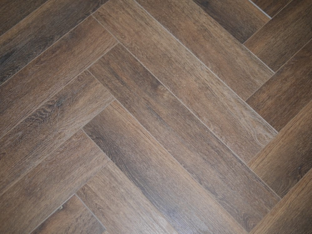 Chestnut Brown Herringbone